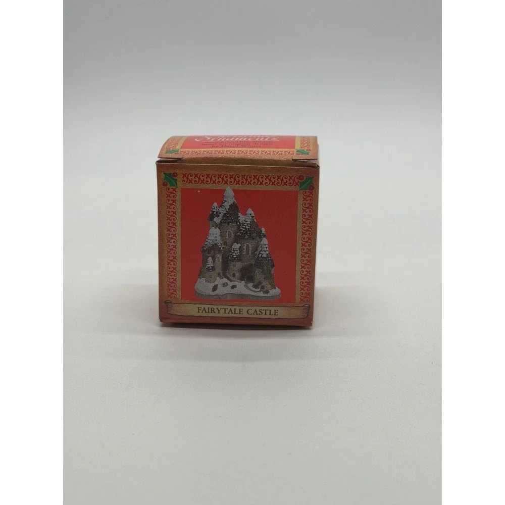 David Winter Cottages Tudor Manor House Christmas Ornament John Hine Studios NEW
